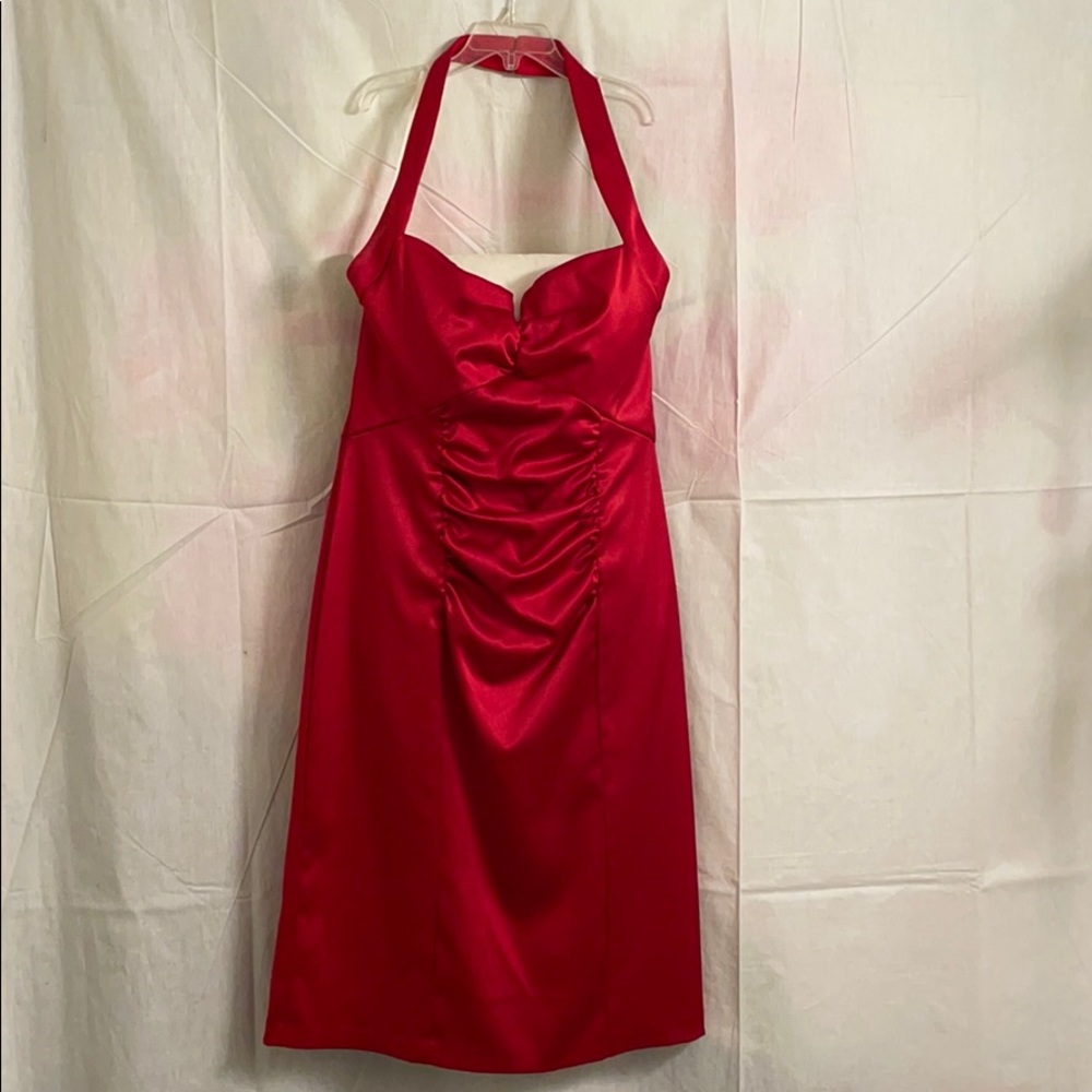 Xscape Halter Party Dress